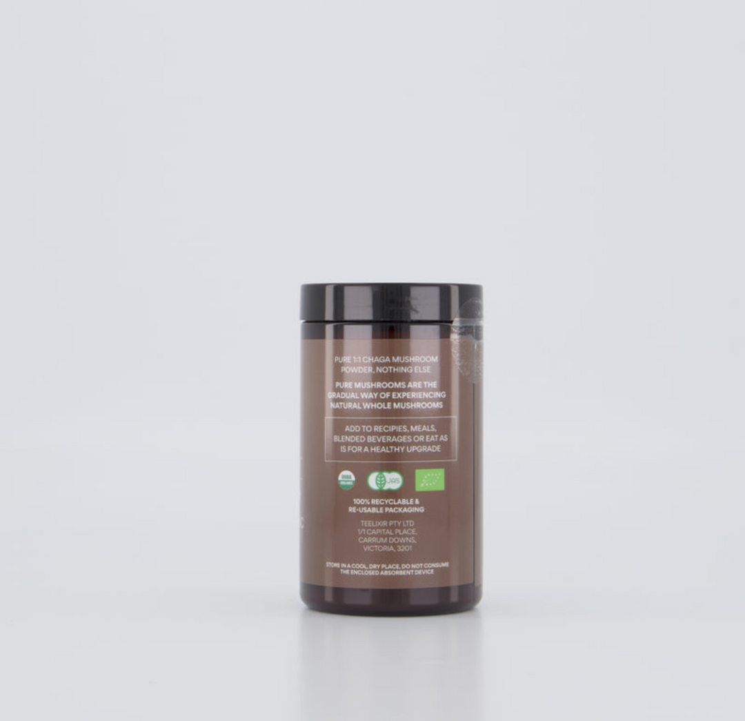 Teelixir Organic Pure Chaga Mushroom (1:1)