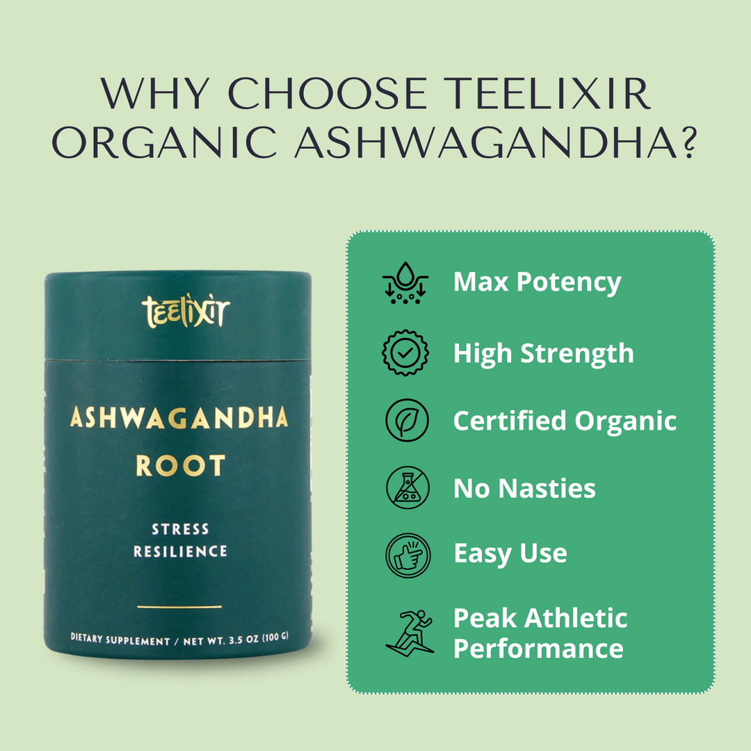 Teelixir Organic Ashwagandha Root (10:1)