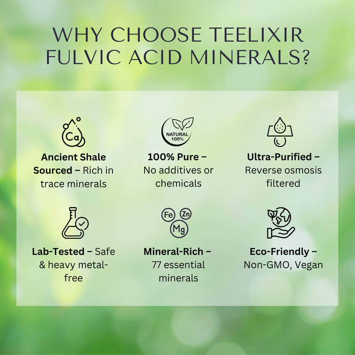 Teelixir Fulvic Acid Minerals Liquid