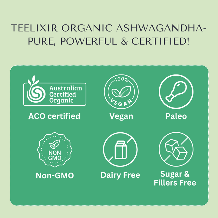 Teelixir Organic Ashwagandha Root (10:1)