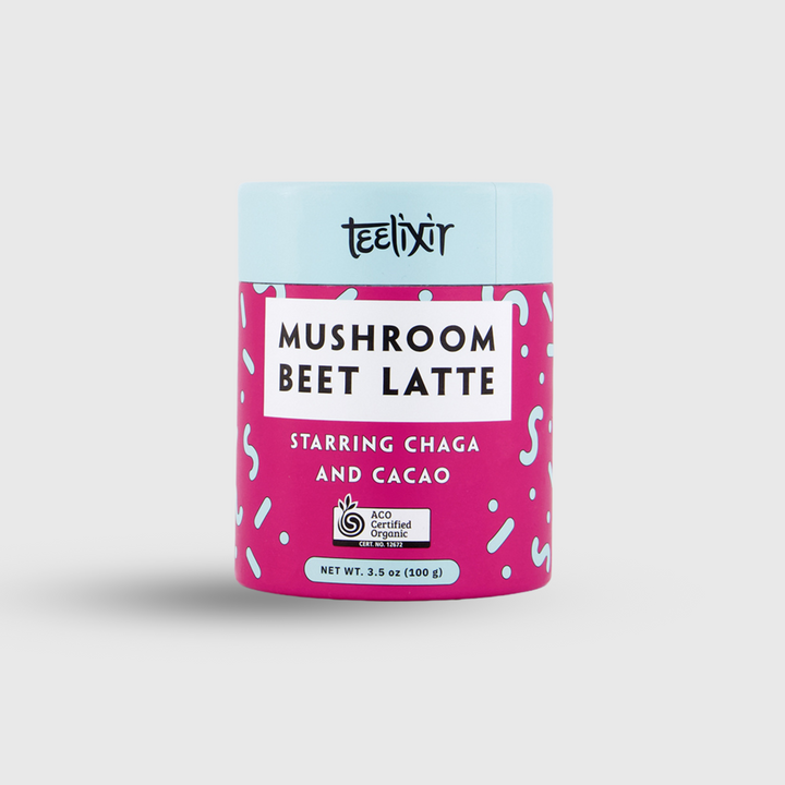 Teelixir Organic Mushroom Beet Latte