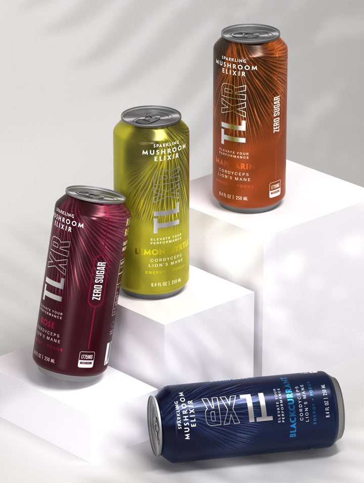 TLXR Sparkling Mushroom Elixir - Lemon Myrtle