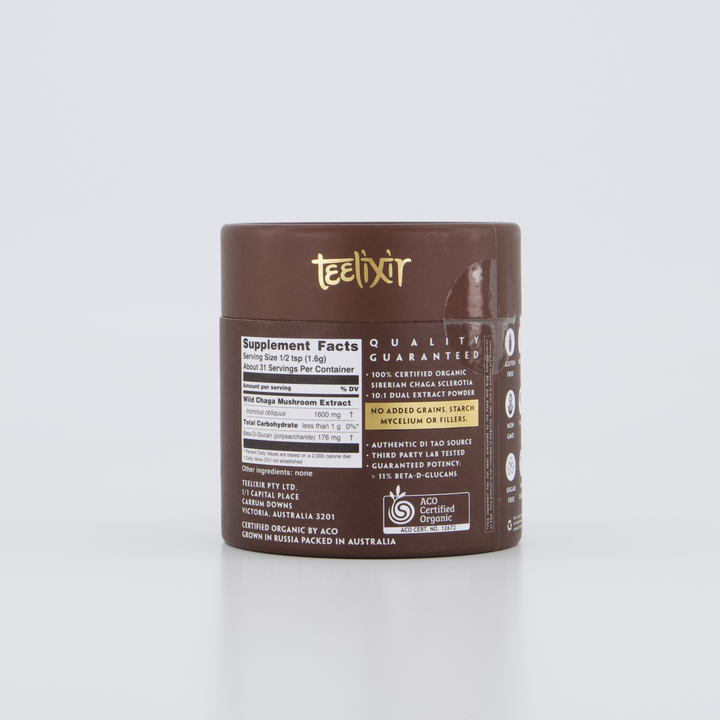 Teelixir Organic Chaga Mushroom (10:1)
