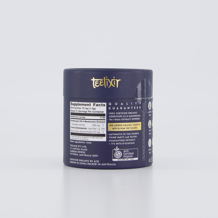 Teelixir Organic Cordyceps Mushroom (10:1)