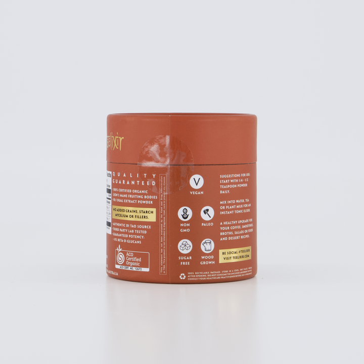 Teelixir Organic Lion's Mane Mushroom (10:1)