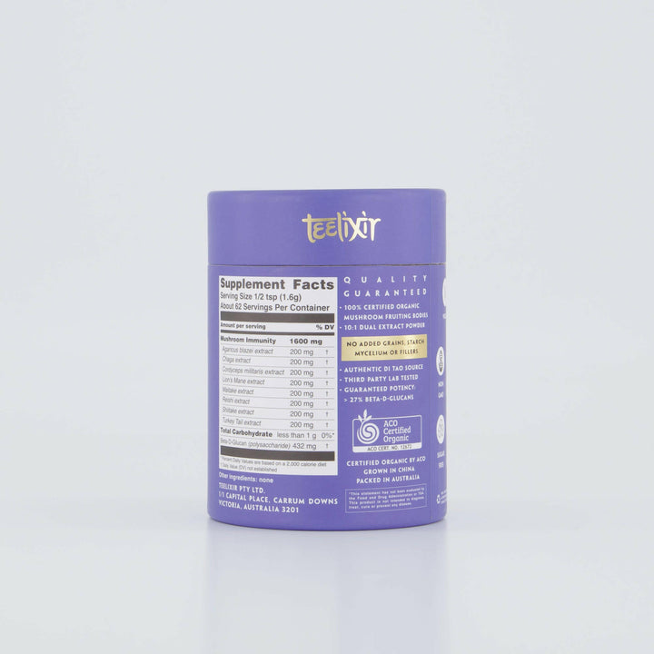 Teelixir Organic Mushroom Immunity (10:1)