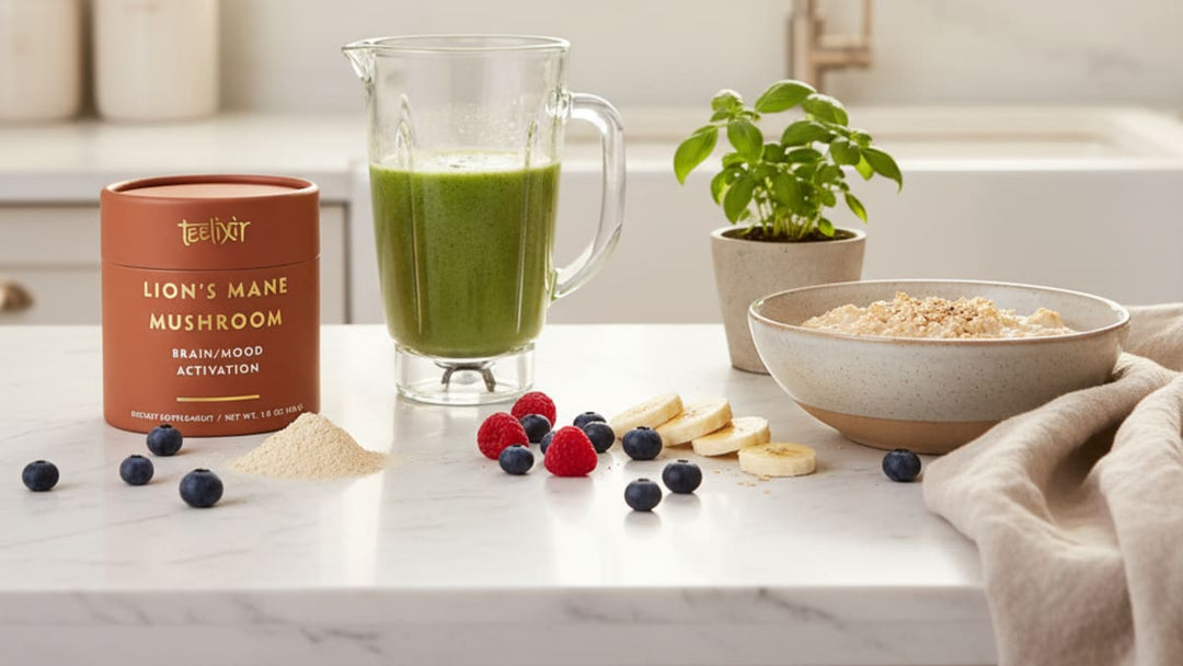 Teelixir Lion s Mane Mushroom Extract — recipes