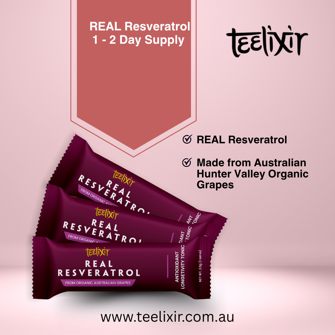 REAL Resveratrol 2.5g Daily Dose Sachet (3 Pack)