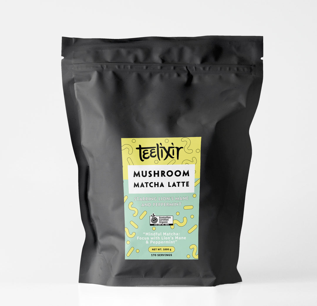 Teelixir Organic Mushroom Matcha Latte