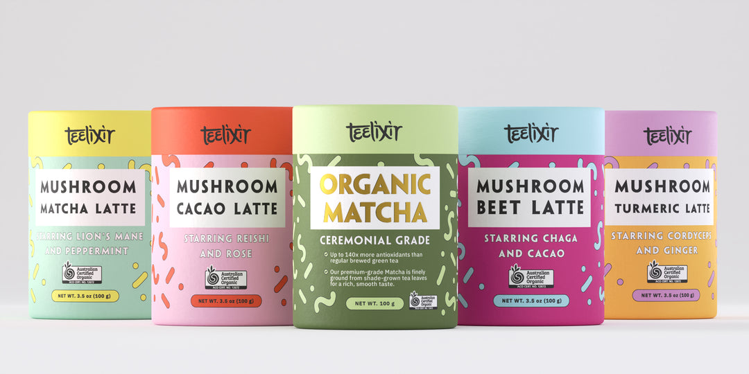 Teelixir Organic Mushroom Matcha Latte