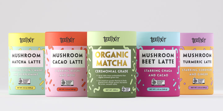 Teelixir Organic Mushroom Matcha Latte