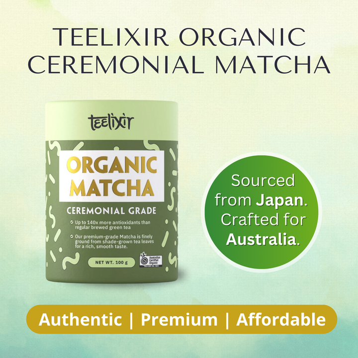 Teelixir's Organic Ceremonial Grade Matcha