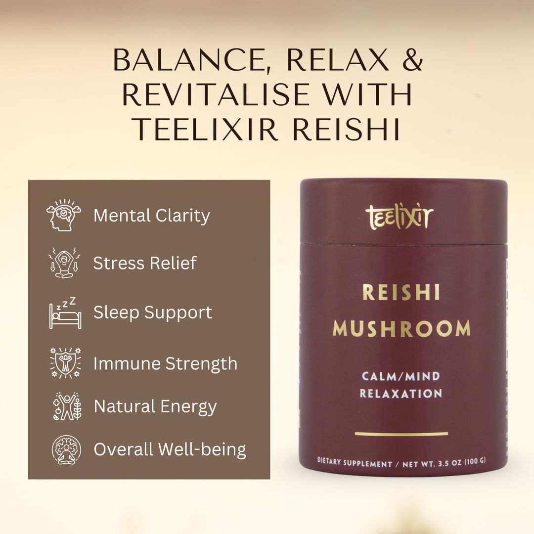 Teelixir Organic Reishi Mushroom