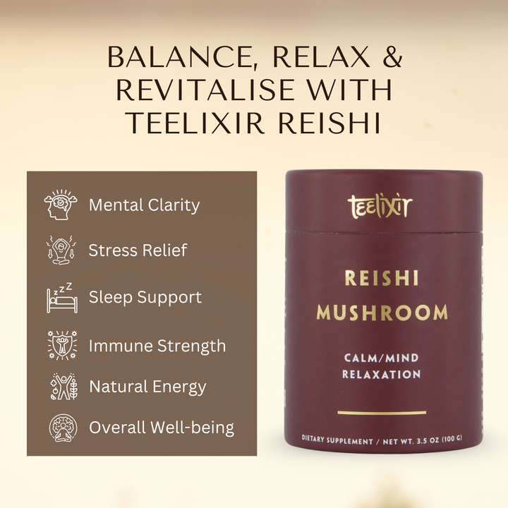 Teelixir Organic Reishi Mushroom