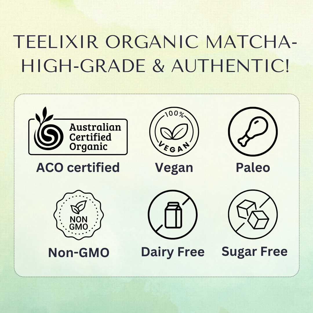 Teelixir's Organic Ceremonial Grade Matcha