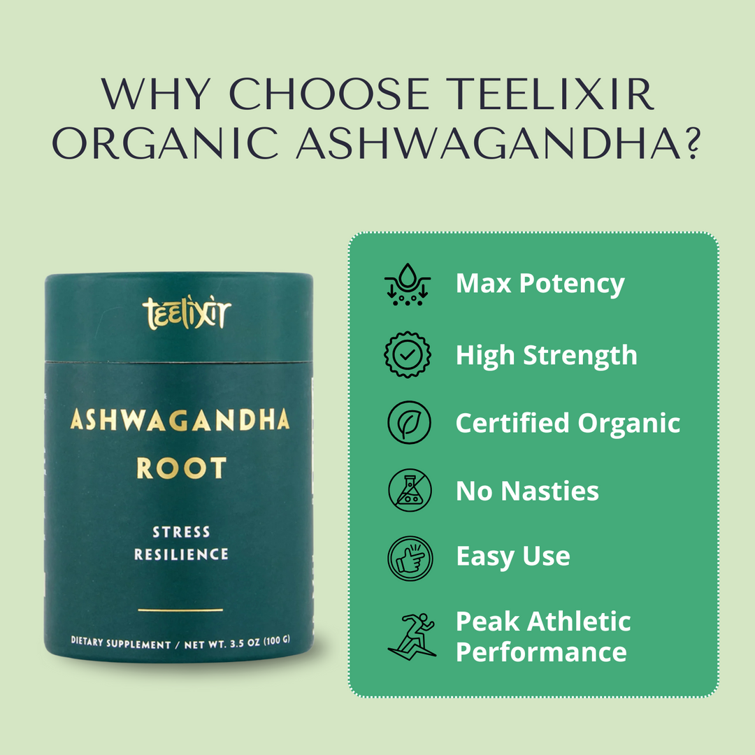 Teelixir Organic Ashwagandha Root