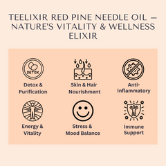 Teelixir Red Pine Needle Oil (Liquid) 30ml - front view