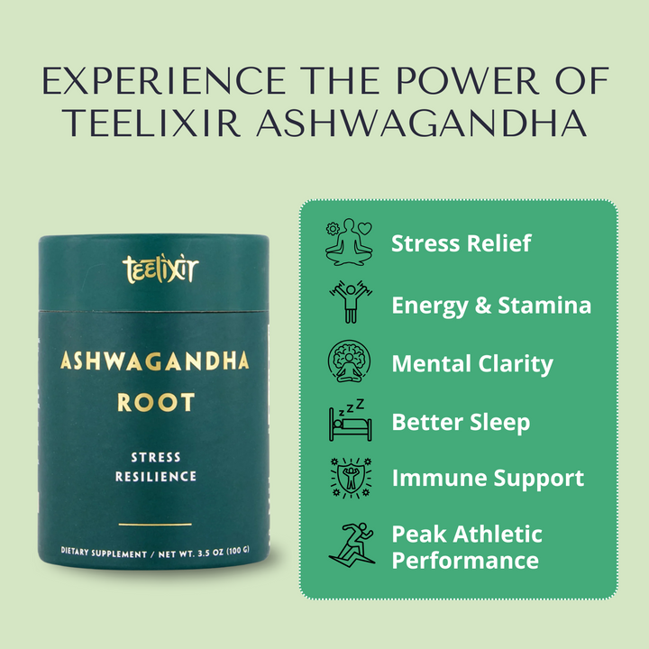 Teelixir Organic Ashwagandha Root