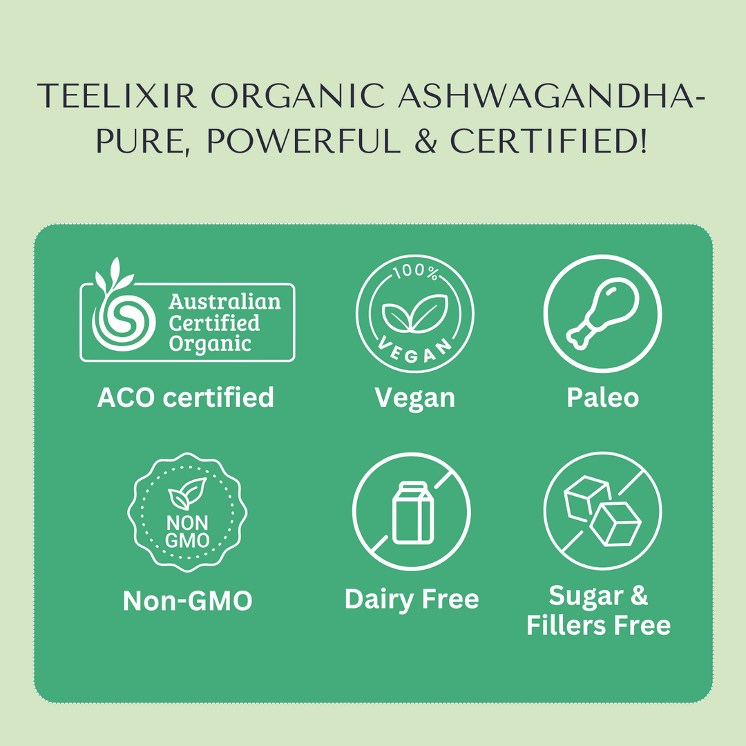 Teelixir Organic Ashwagandha Root