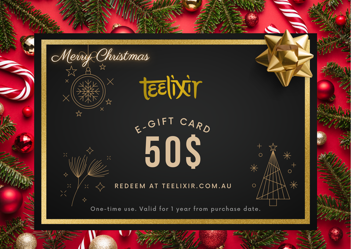 Teelixir Christmas E-Gift Card (Instant Email Delivery)