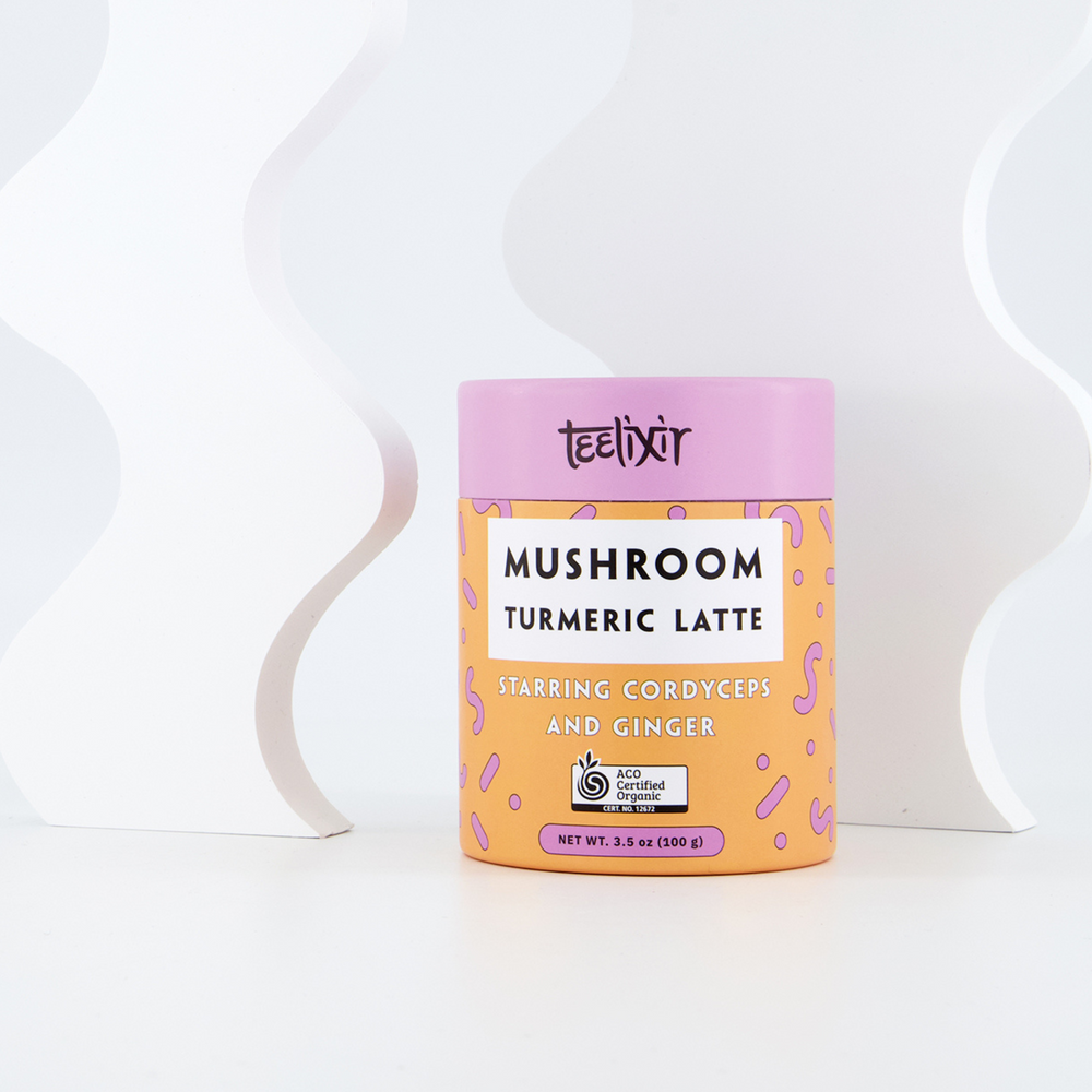 Teelixir Organic Mushroom Turmeric Latte