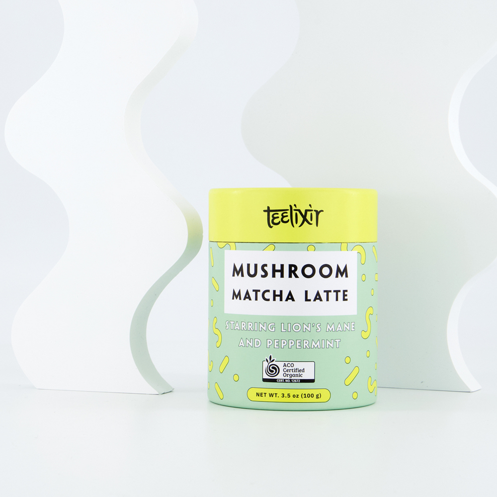 Teelixir Organic Mushroom Matcha Latte