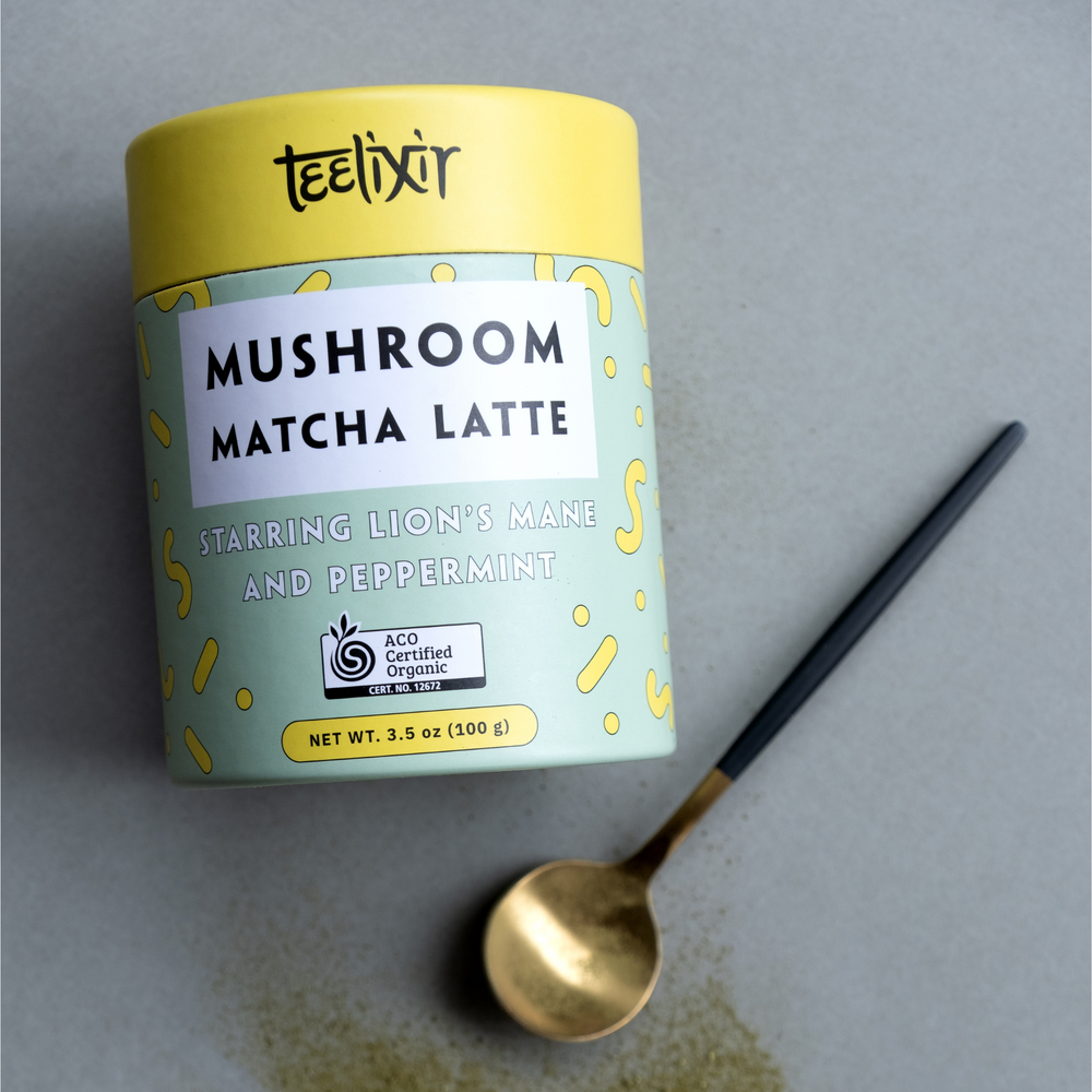 Teelixir Organic Mushroom Matcha Latte