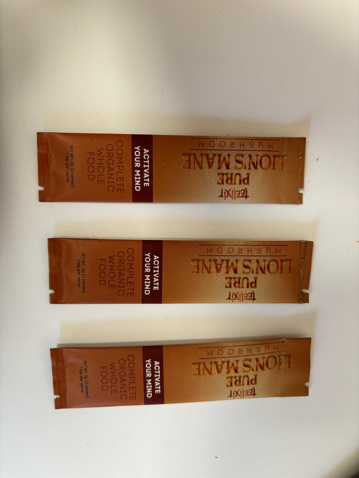 Lions Mane Pure 3g Sachets x 3 Pack