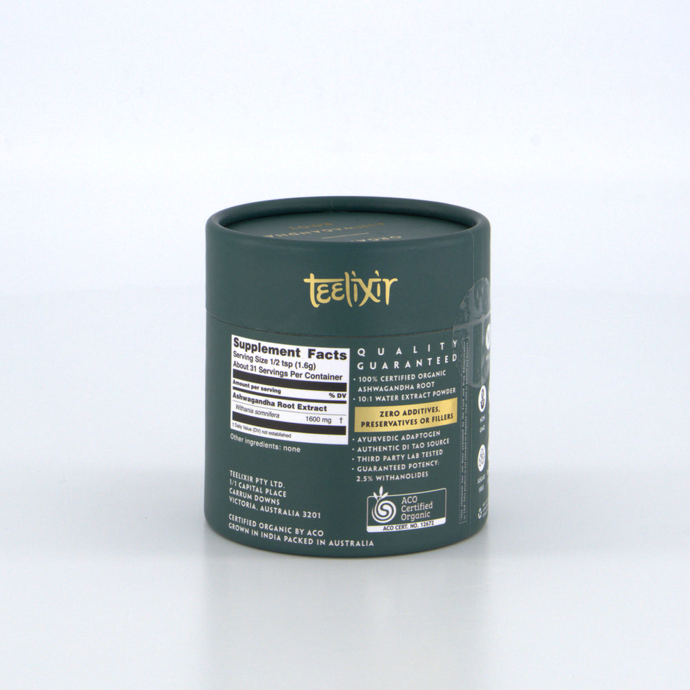 Teelixir Organic Ashwagandha Root