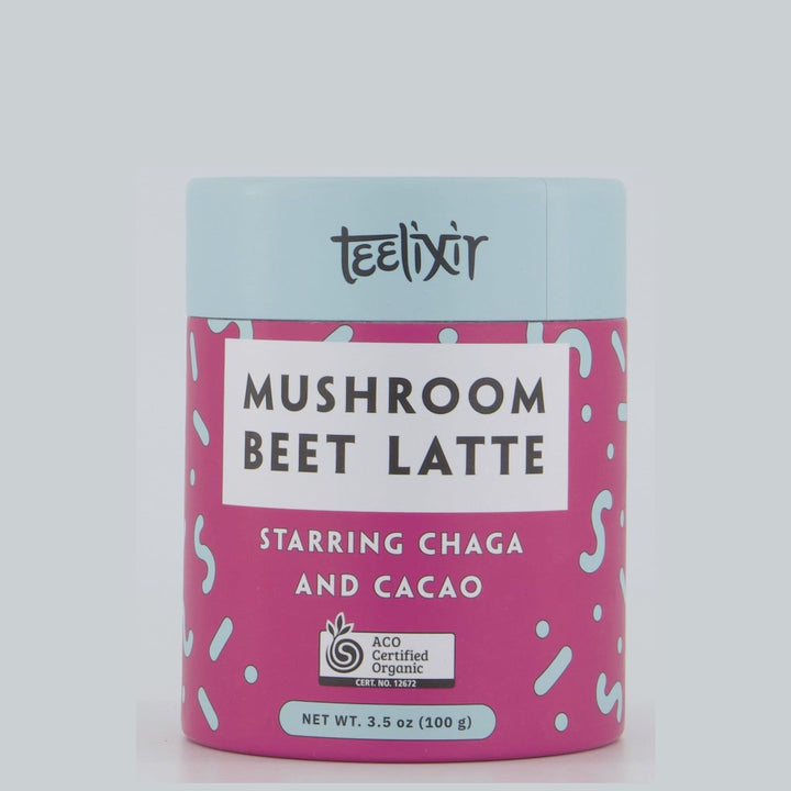 Teelixir Organic Mushroom Beet Latte - product front