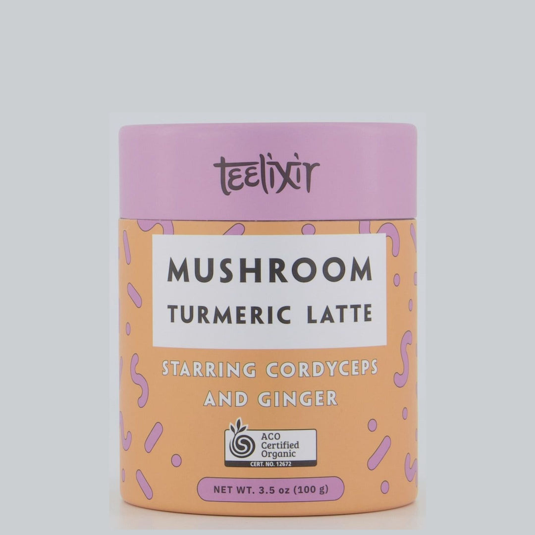 Teelixir Organic Mushroom Turmeric Latte - product front