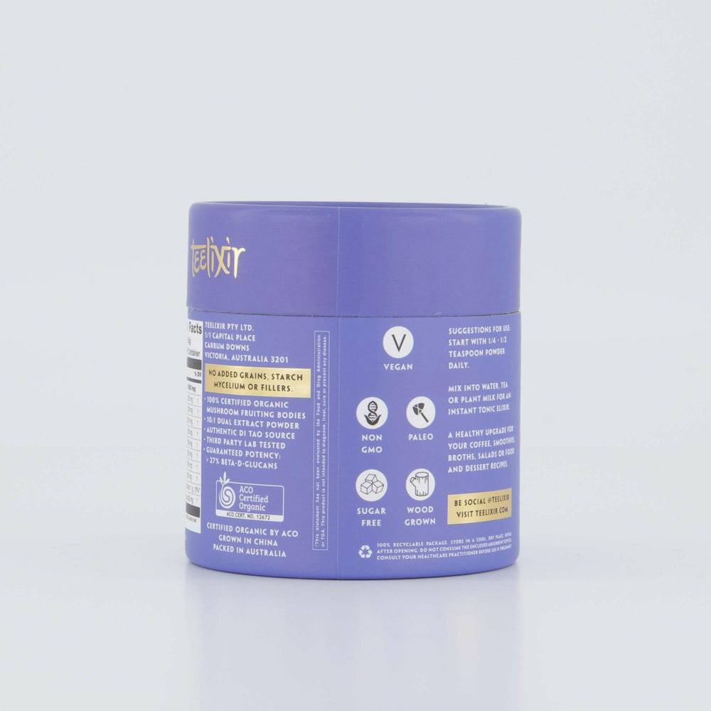 Teelixir Organic Mushroom Immunity (10:1) - 50g pouch