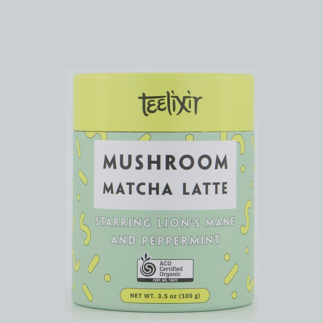 Teelixir Organic Mushroom Matcha Latte - product front