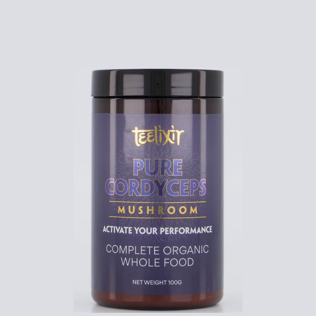 Teelixir Organic Pure Cordyceps Mushrooms (1:1) - product front