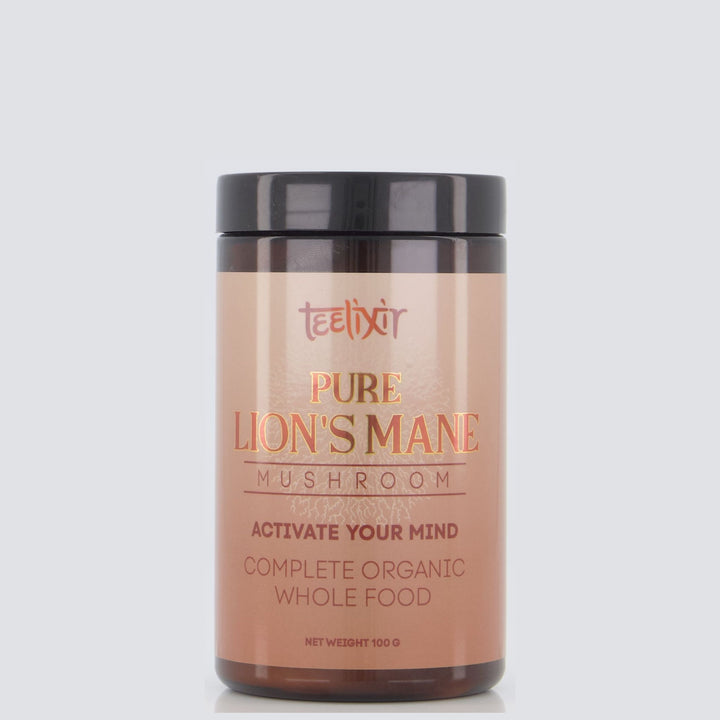 Teelixir Organic Pure Lion's Mane Mushroom (1:1) - product front